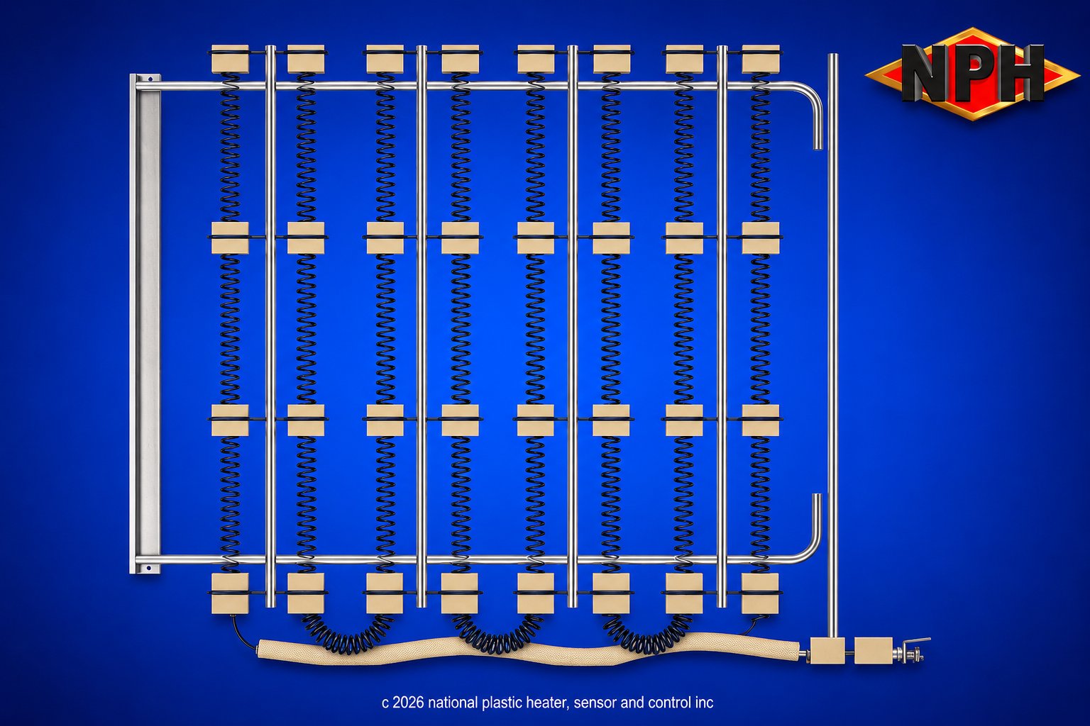 Open Coil Air Heating Elements